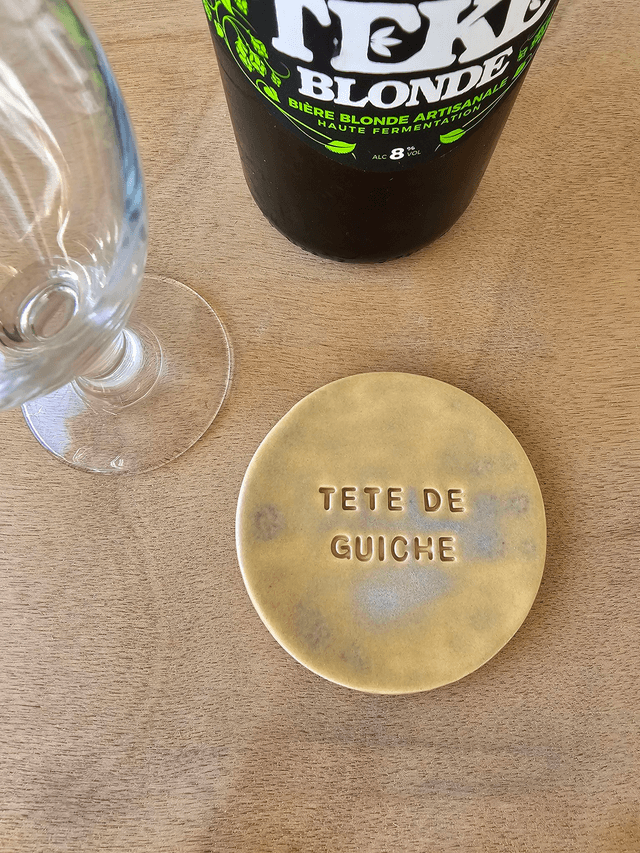 Dessous de verre TETE DE GUICHE